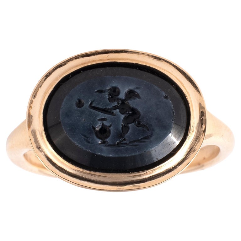 Anello A Doppia Testa Da Uomo, Anelli Da Medaglia D'aquila D'oro, Sigillo Di Aquila Antica, Anello Veterano Dell'esercito Militare, Gioielli Souvenir Dei Veterani Per Uomo, Metallo