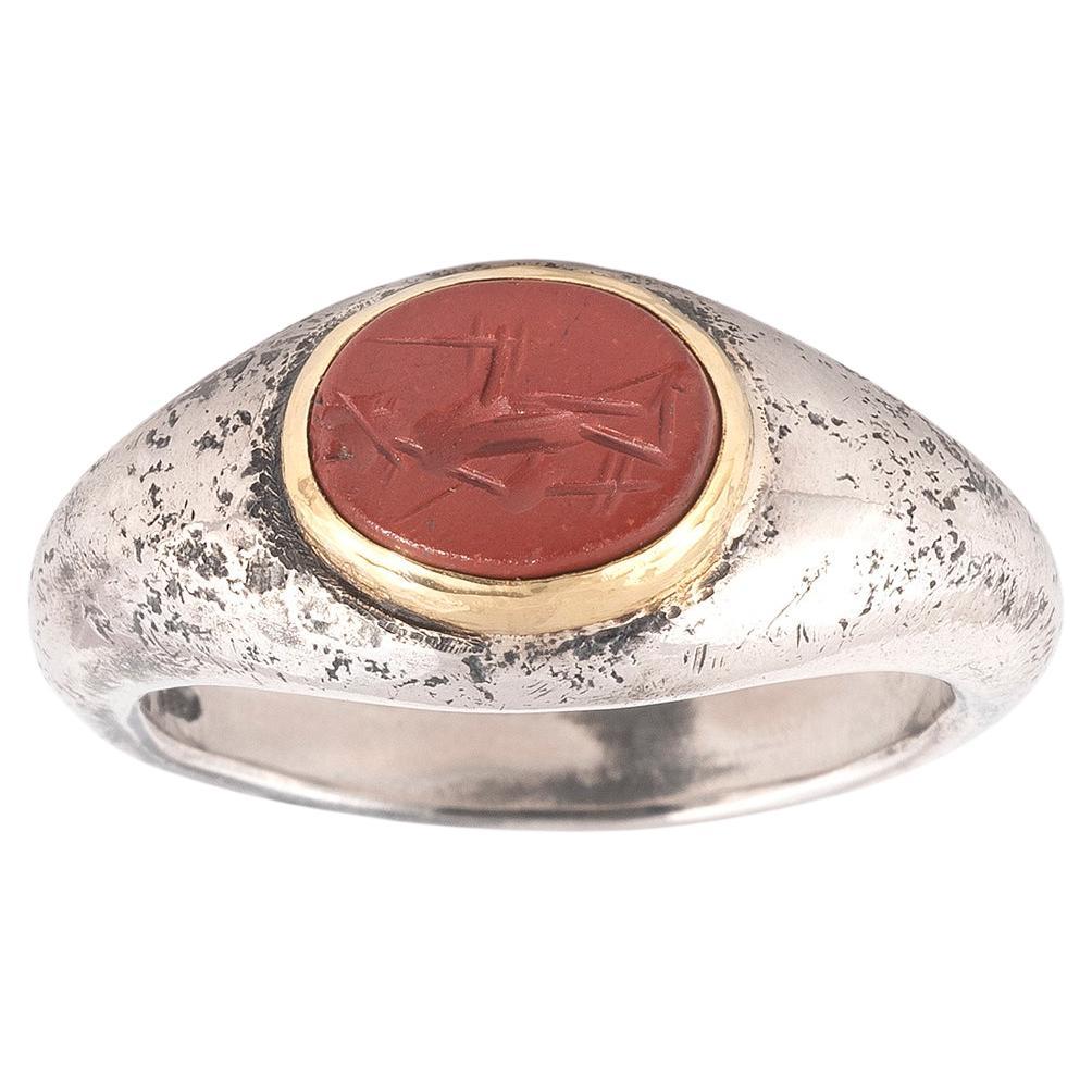 roman ring silver