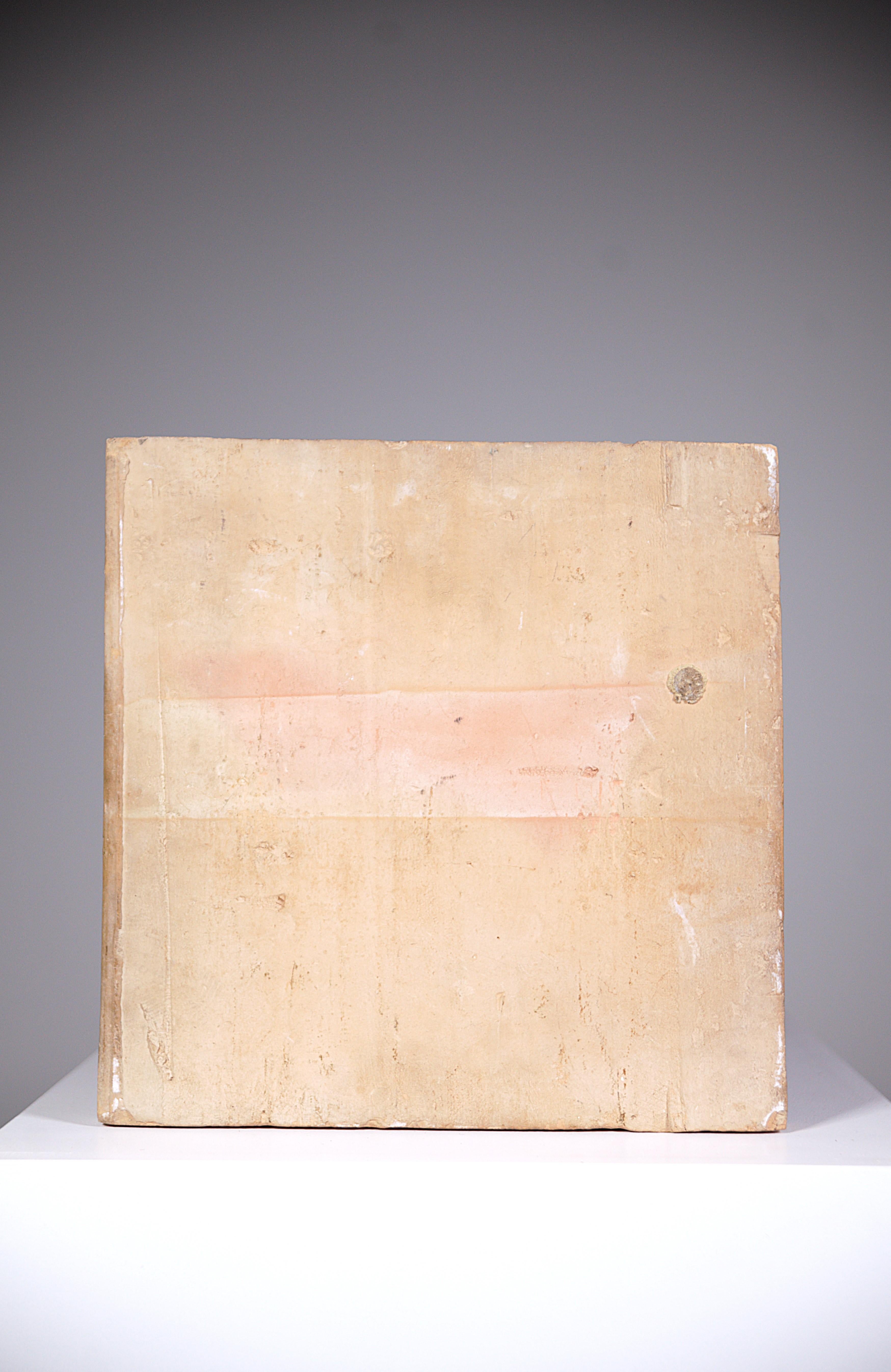 Fin du 20e siècle Un panneau de céramique romantique de Simone Picault Vallauris France 1970 en vente