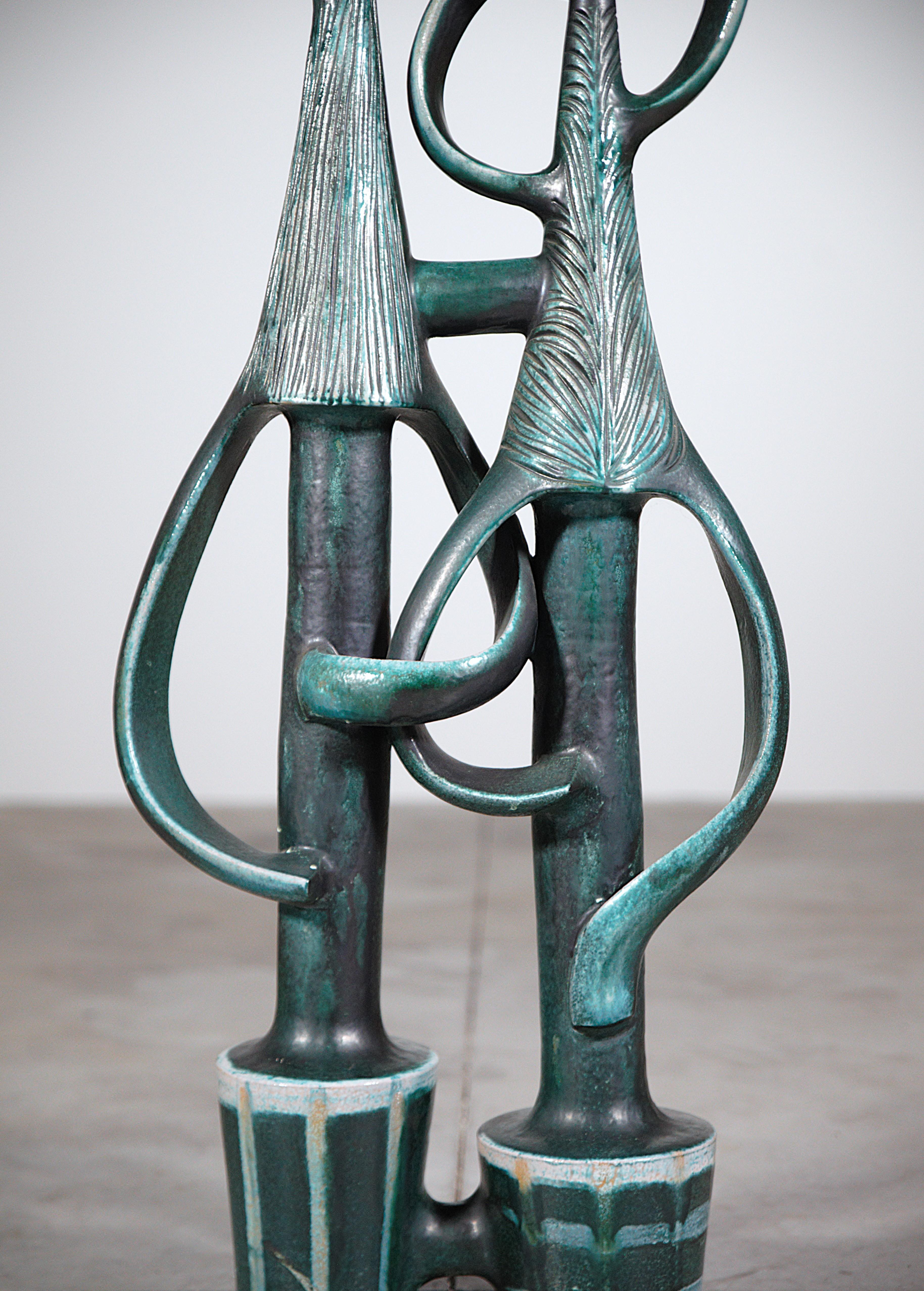 Français Sculpture romantique de Boleslaw Danikowski, France, 1970 en vente