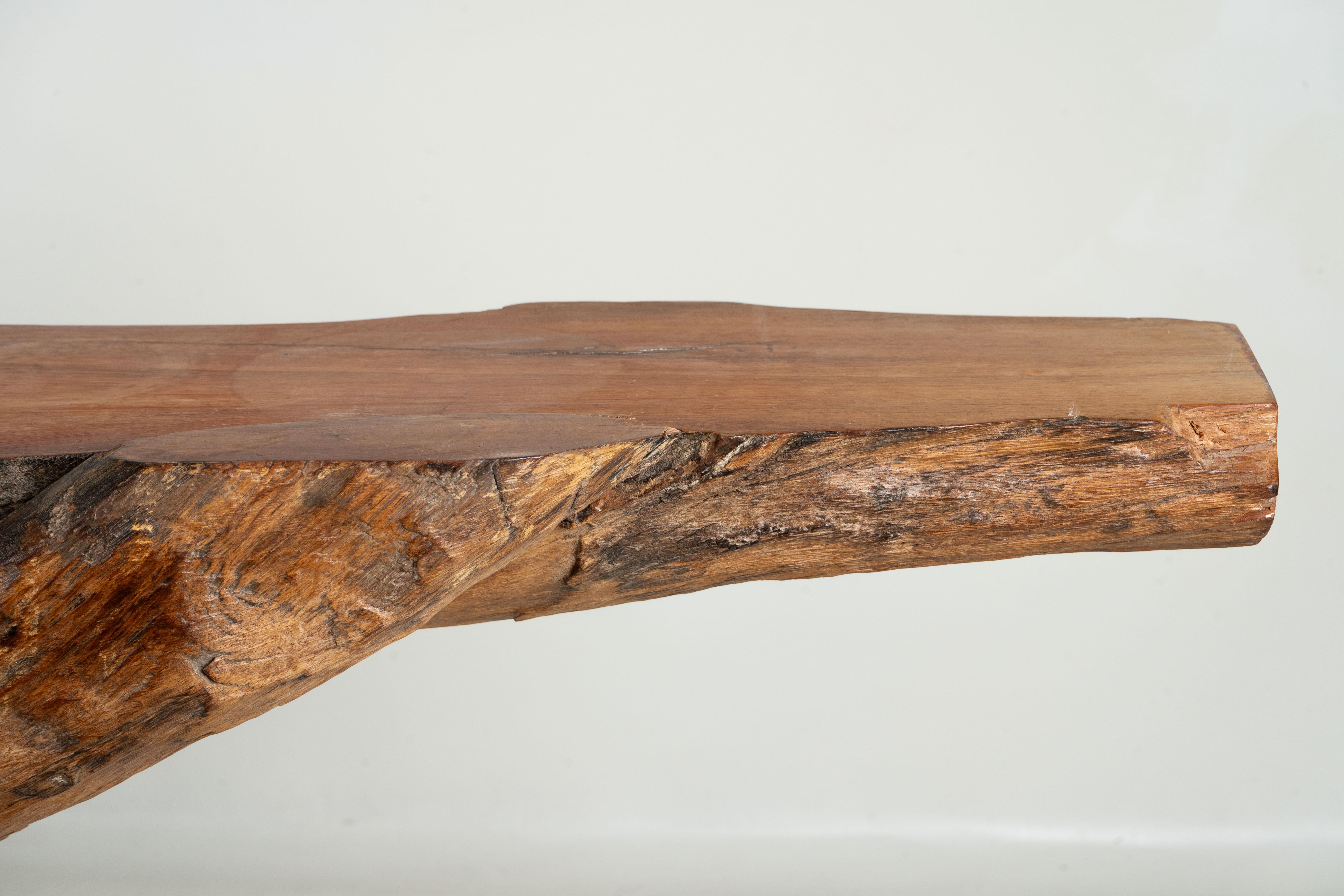 A Rosewood Tree Root Console Table 1