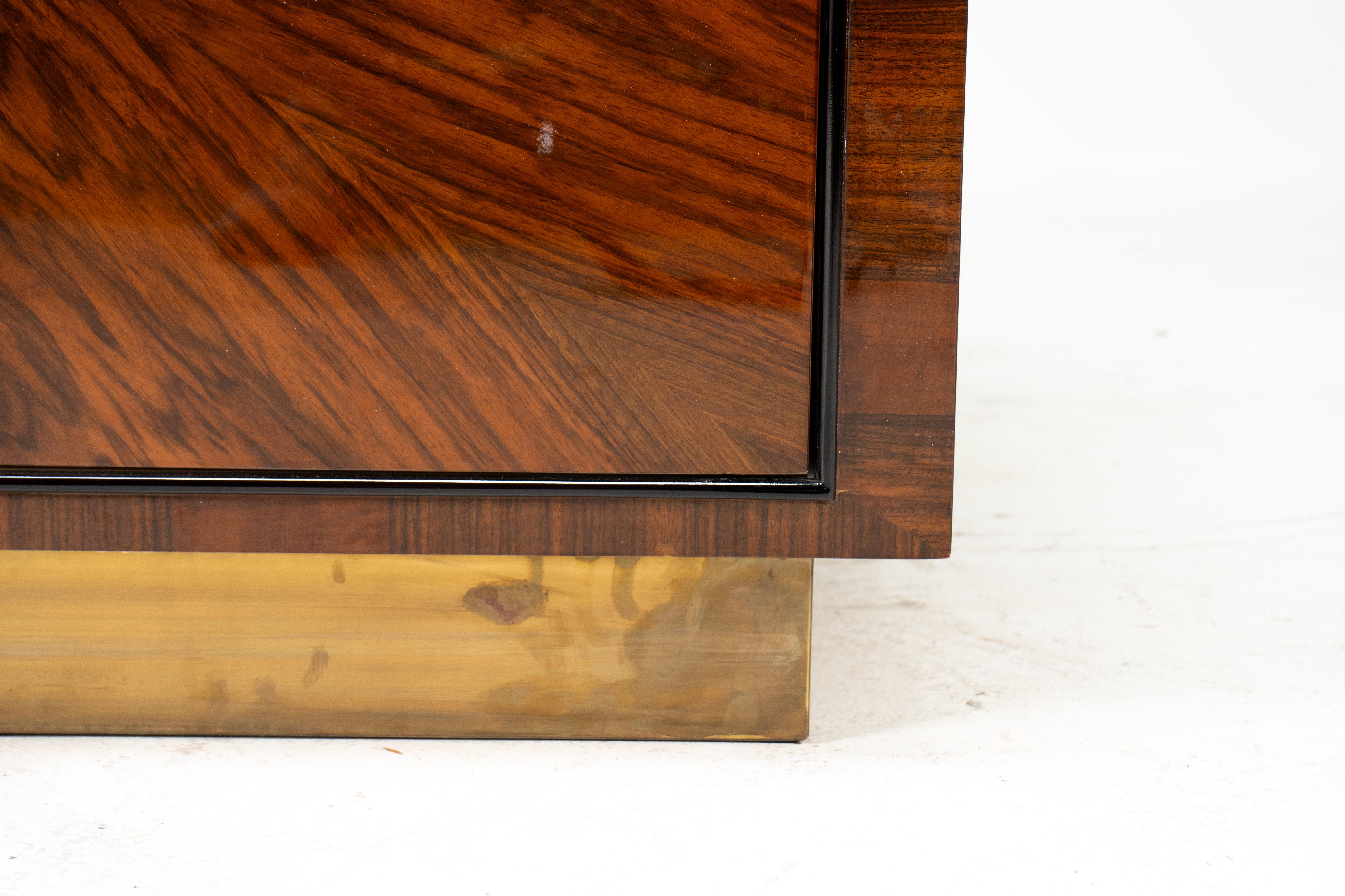 A Rotating Art Deco Style Bar Cabinet For Sale 1