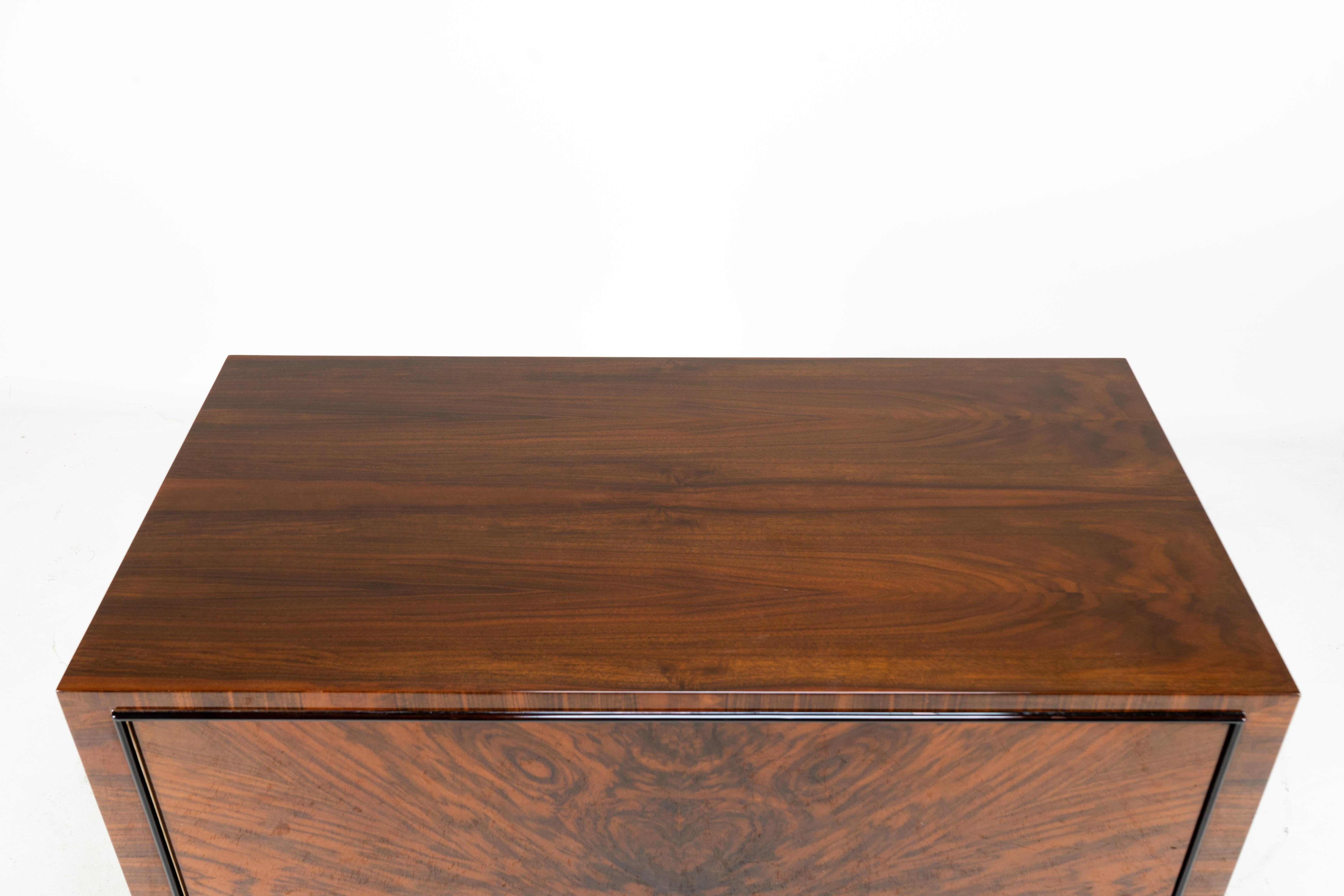 A Rotating Art Deco Style Bar Cabinet For Sale 2