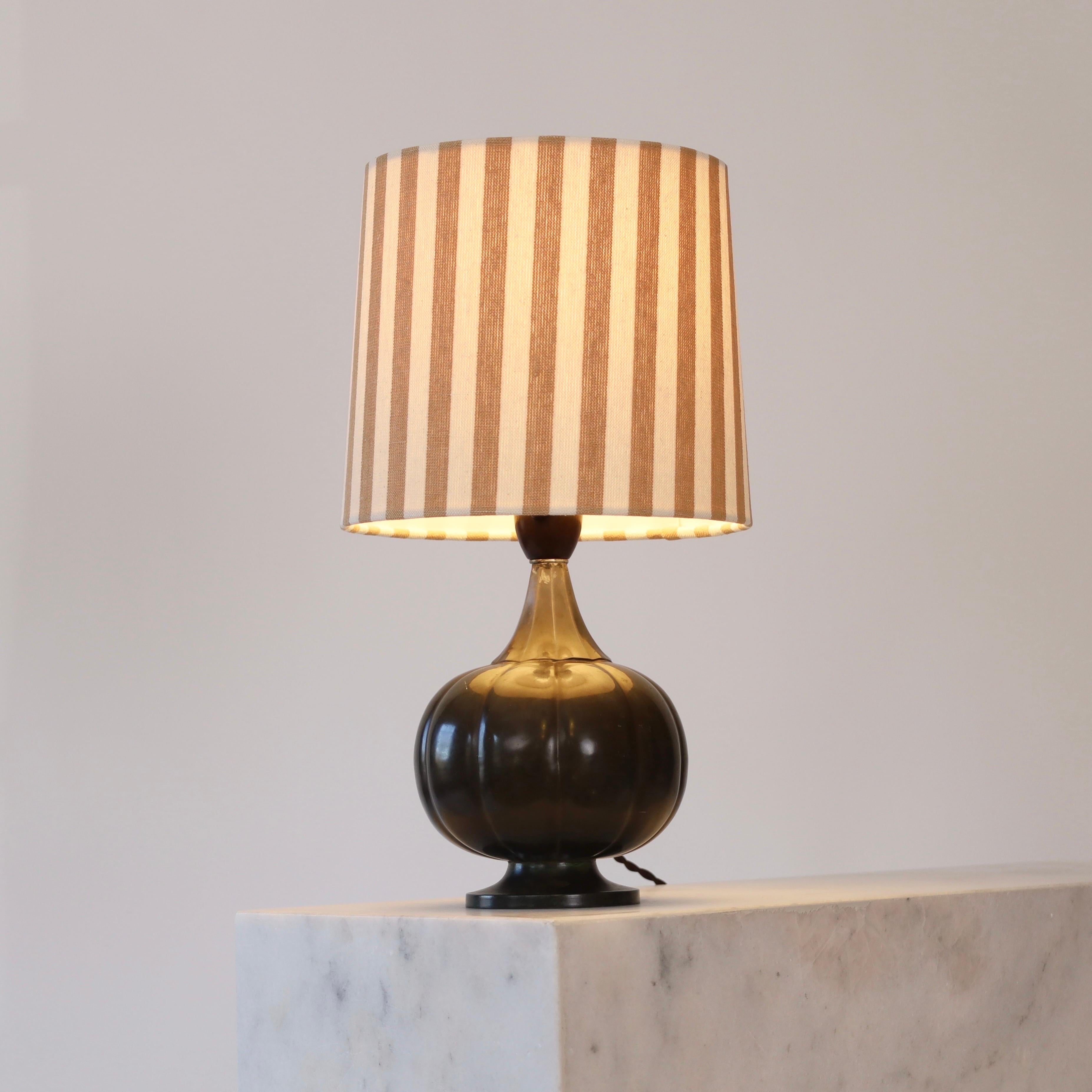 Danish A round Just Andersen Table Lamp, 1920s, Denmark For Sale