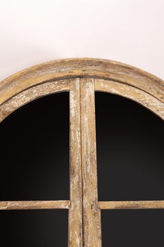 Round Wooden Frame Mirrors, France, 1700