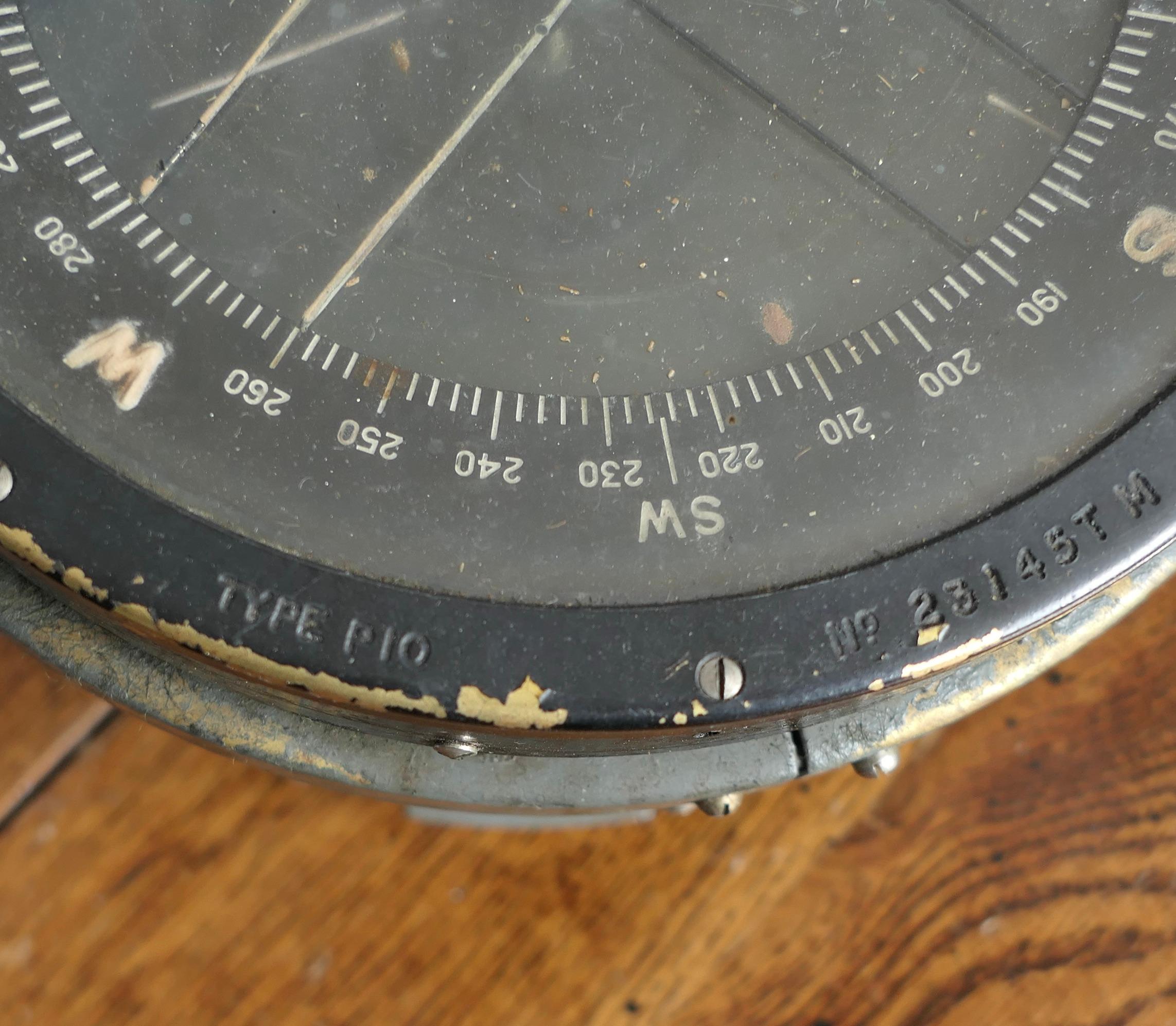 A Royal Air Force P10 Aircraft Compass No. 23145 T M    For Sale 1