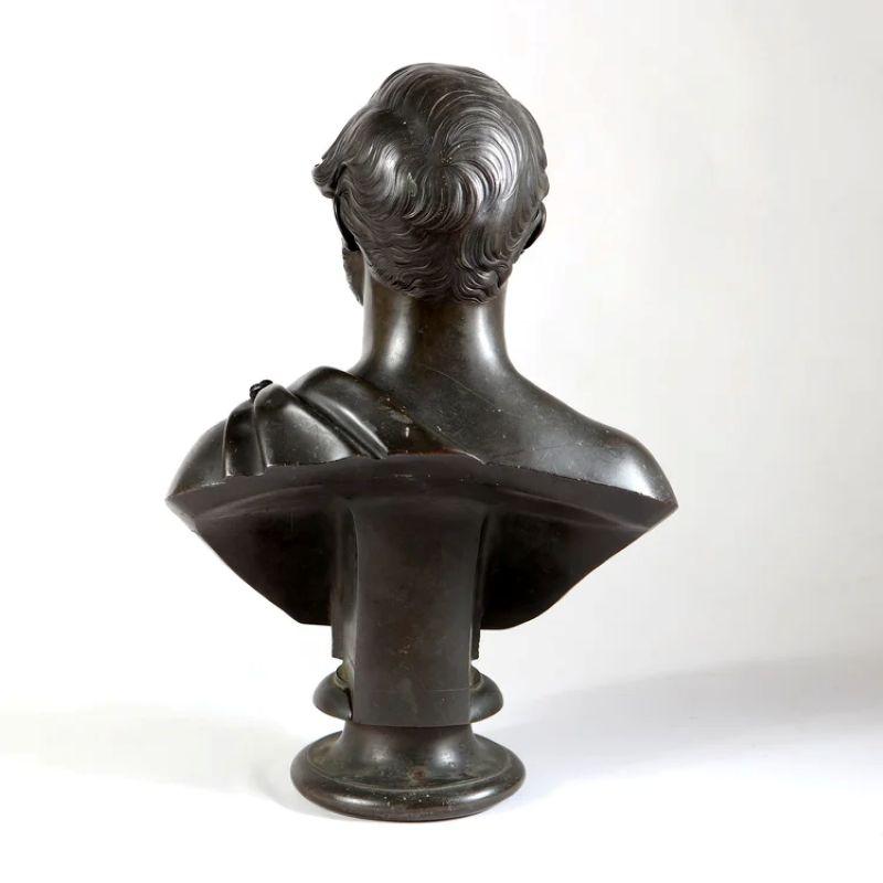 XIX secolo Un busto ritratto in bronzo di Royal Albert, il Principe Consorte in vendita