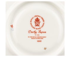 A Royal Crown Derby Porcelain Dinner Service 19th/20th Century Kings pattern