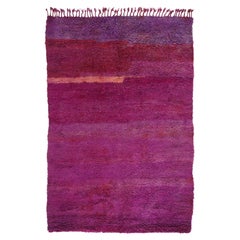 Un Horizonte Real: Obra maestra marroquí vintage Beni Mrirt de elegancia abstracta