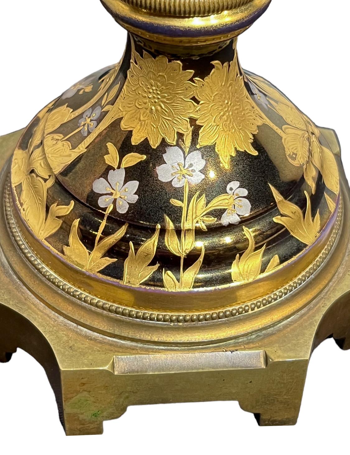 Fired A Royal Vienna Porcelain Amphora Portrait Vase  For Sale