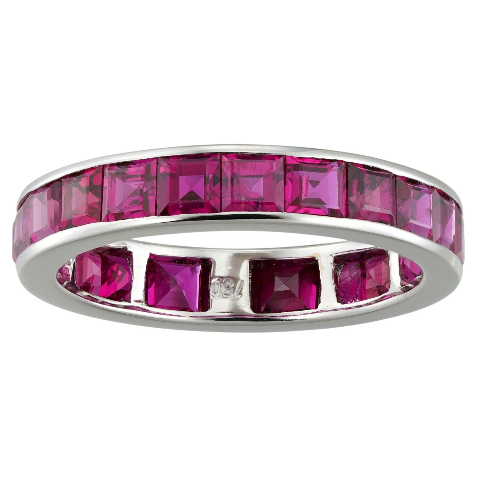 A ruby full eternity ring