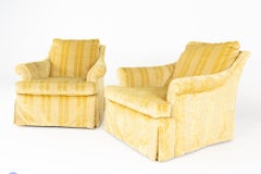 A. Rudin Contemporary Lounge Chairs, Pair