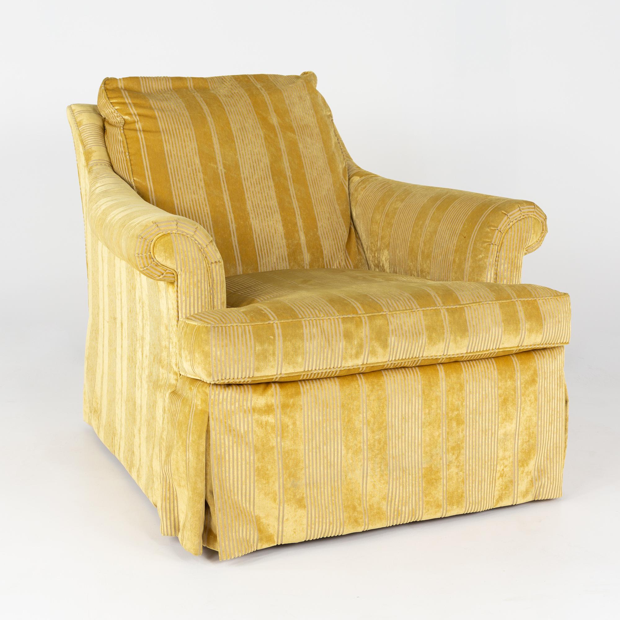 Moderne Paire de fauteuils de salon contemporains A. Rudin en vente