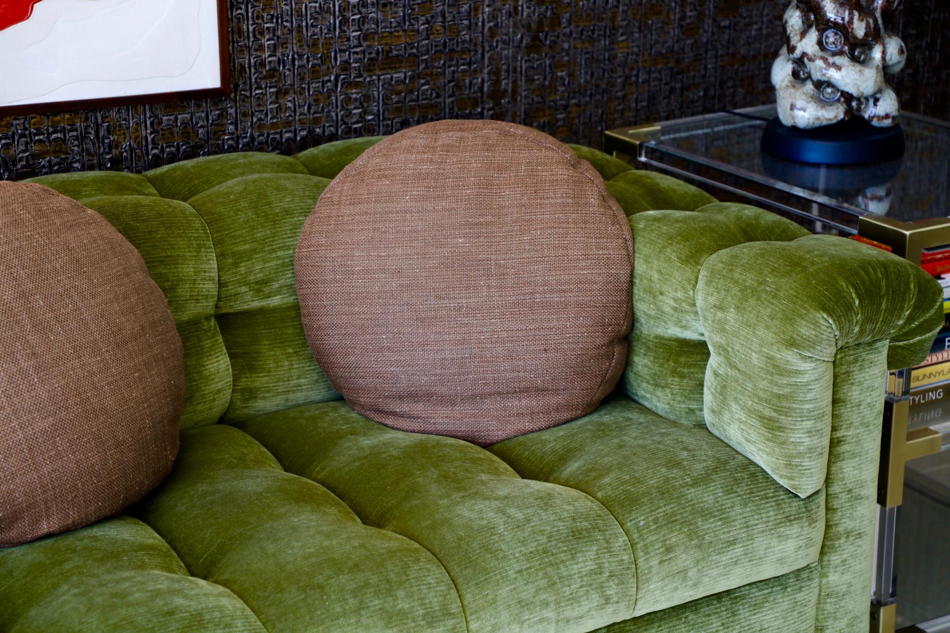 Rudin Tufted Sofa In Good Condition In Palm Springs, CA