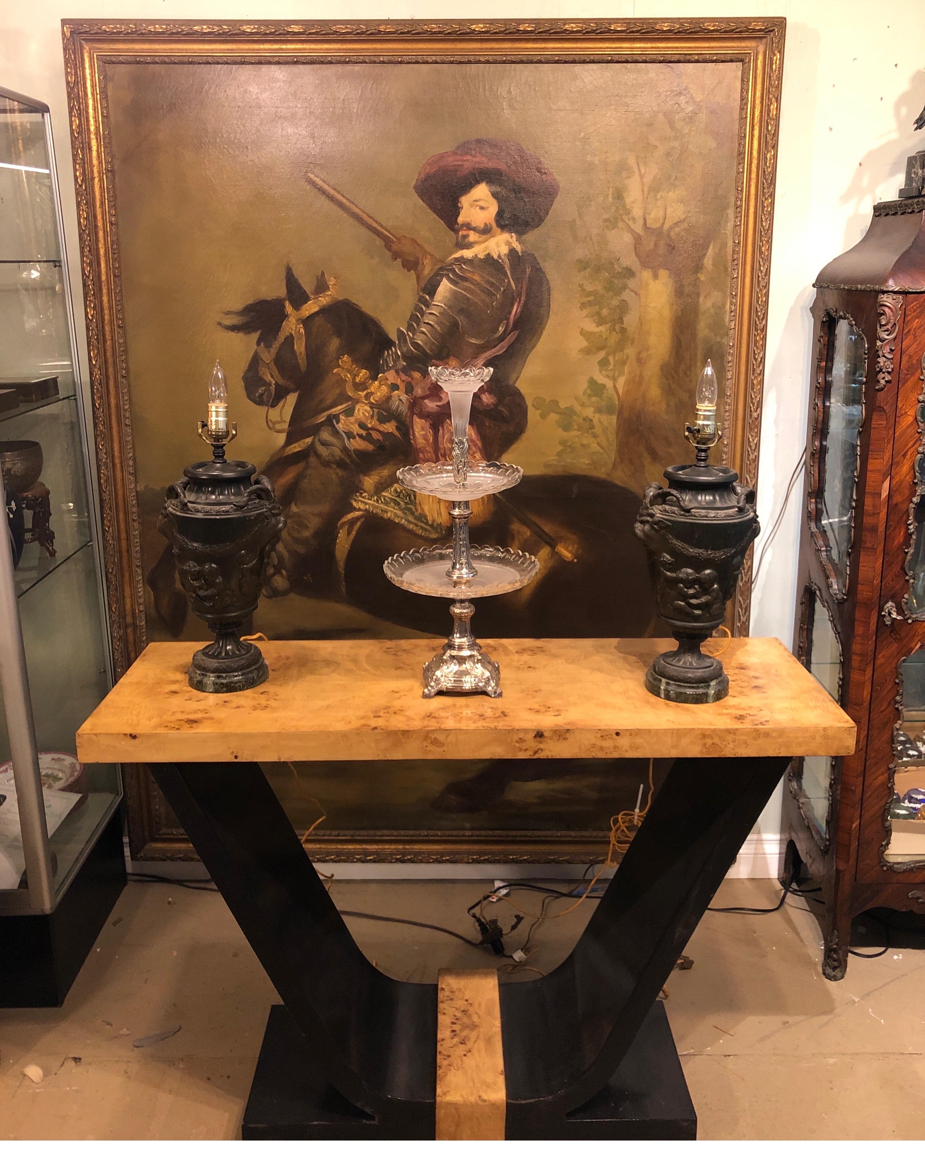 Russische versilberte Epergne von Alex Katsch, um 1900 (Frühes 20. Jahrhundert)
