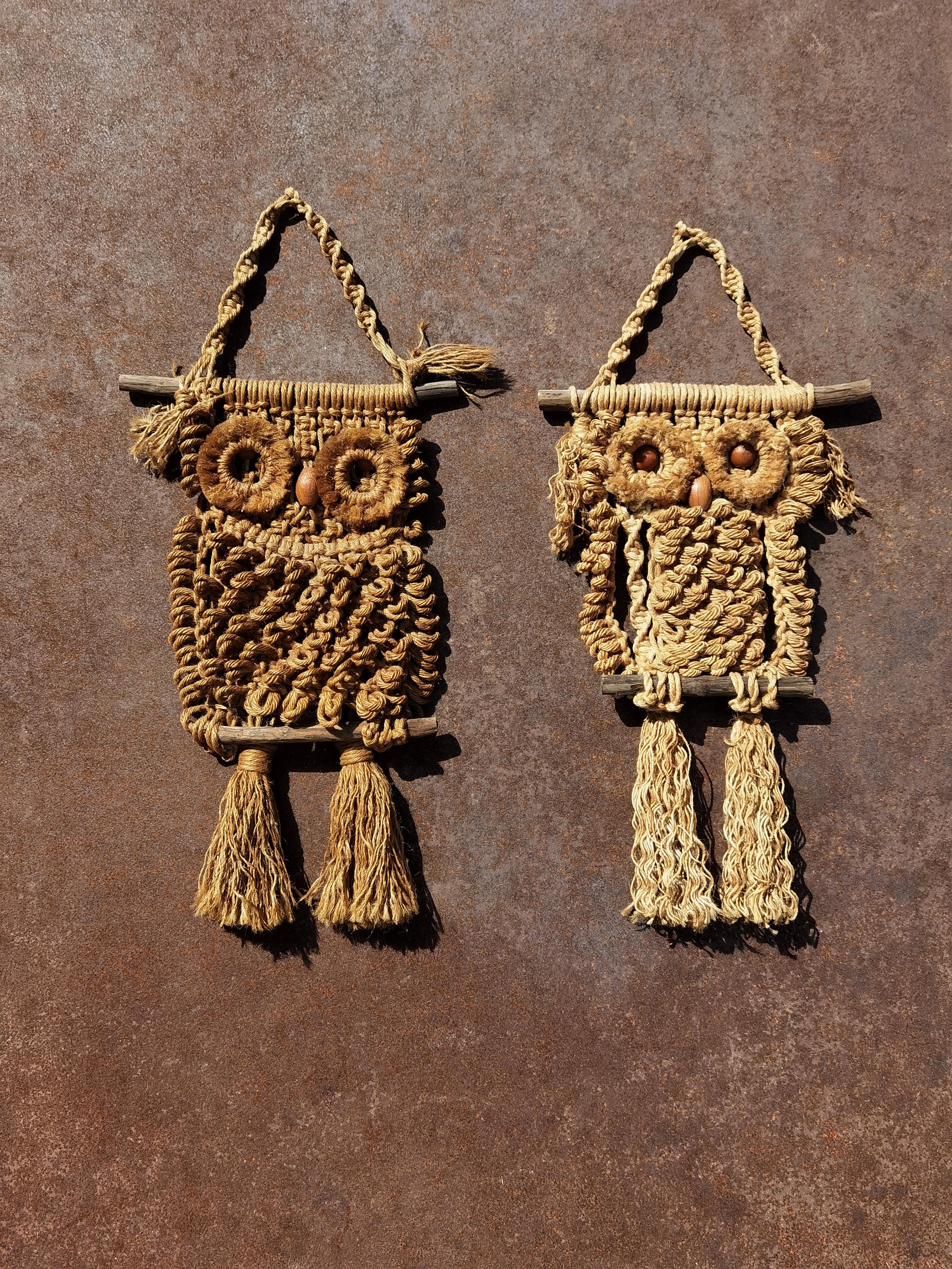 A RUSTIC MODERN BRUTALIST PRIMITIVIST Animalist OWL Wall Sculpture France 1970 For Sale 1