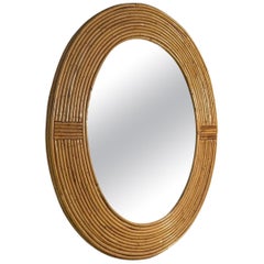 A RUSTIC-MODERN MODERNIST MIRROR, Adrien AUDOUX & Frida MINNET, France 1950