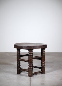A Rustic Pedestal Table France 1960's