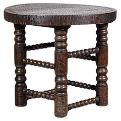 Pedestales de madera