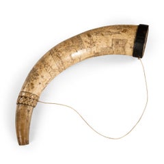 Sailor’s Carved Cow Horn
