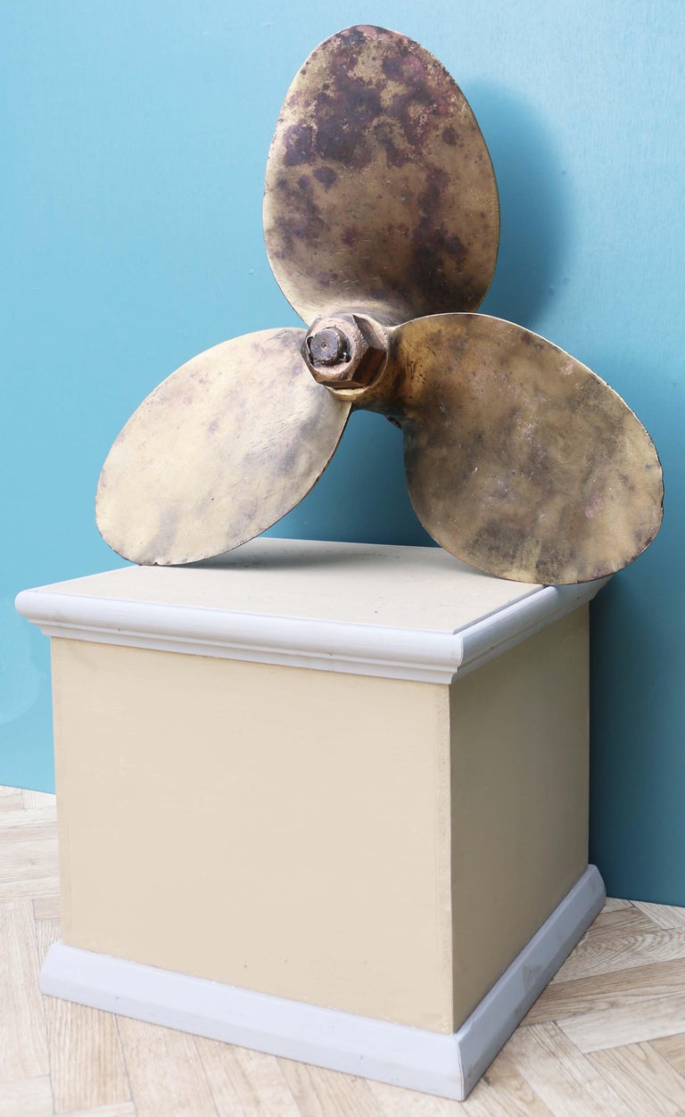 Salvaged Bronze Boat Propeller For Sale at 1stDibs