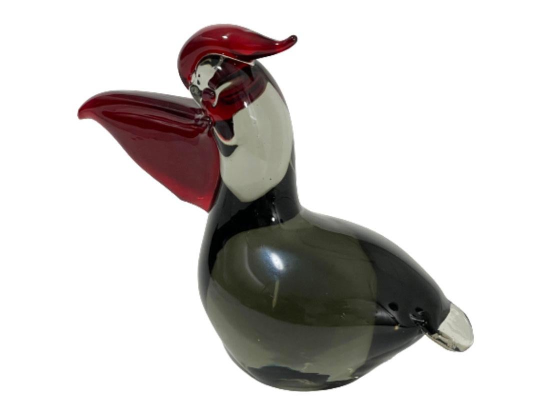 Salviati & Company Murano Glass Bird Figure, 1960s 1
