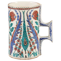 Samson Pottery Jug in the Iznik Taste