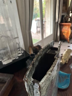 A sandstone giant vase