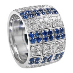 Sapphire and Diamond Ring