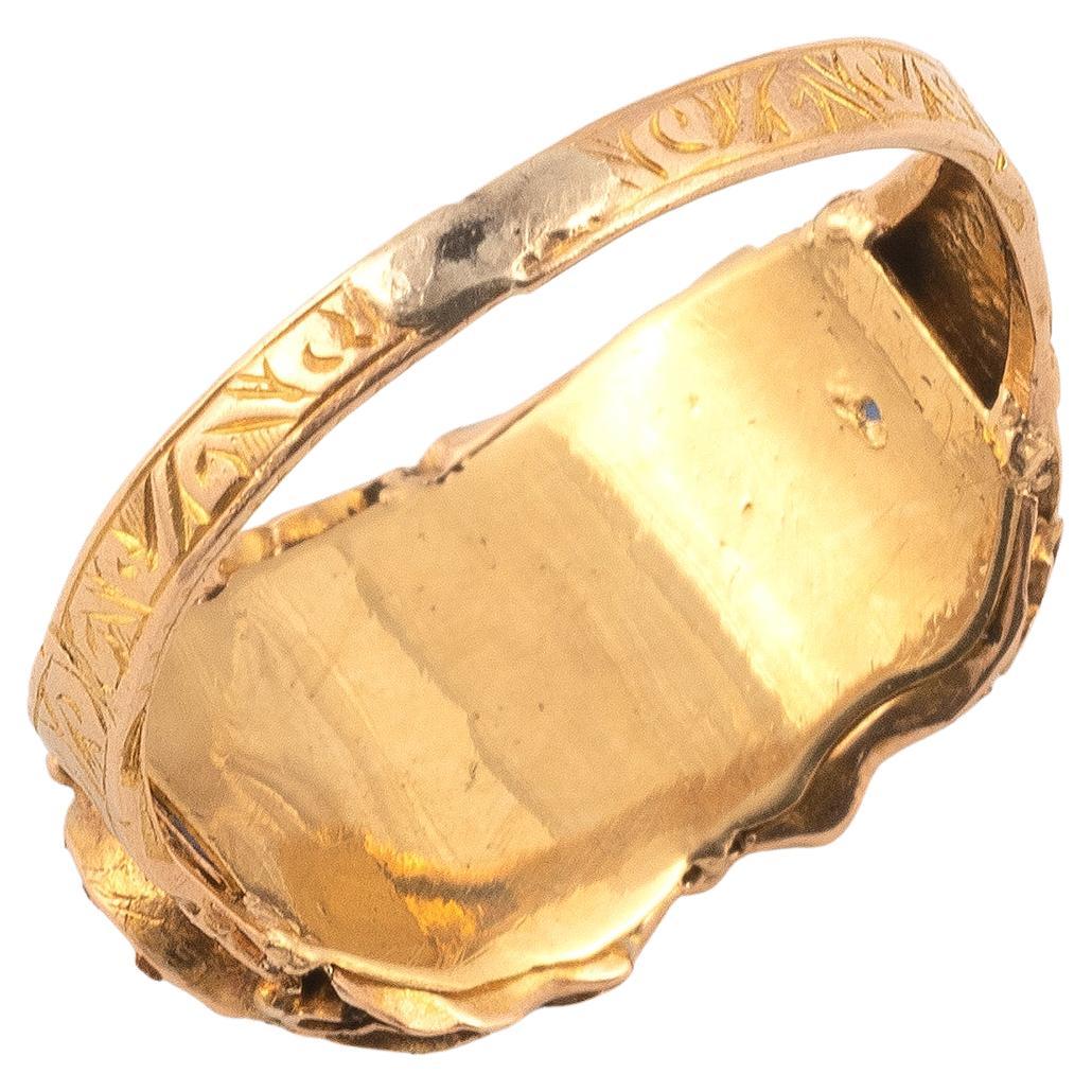 Saphir Fünf-Stein-Ring (Ovalschliff) im Angebot