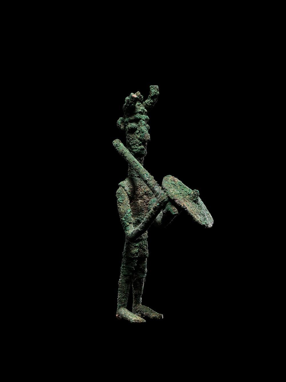 Figura di guerriero in Sardegna In condizioni discrete in vendita a London, GB