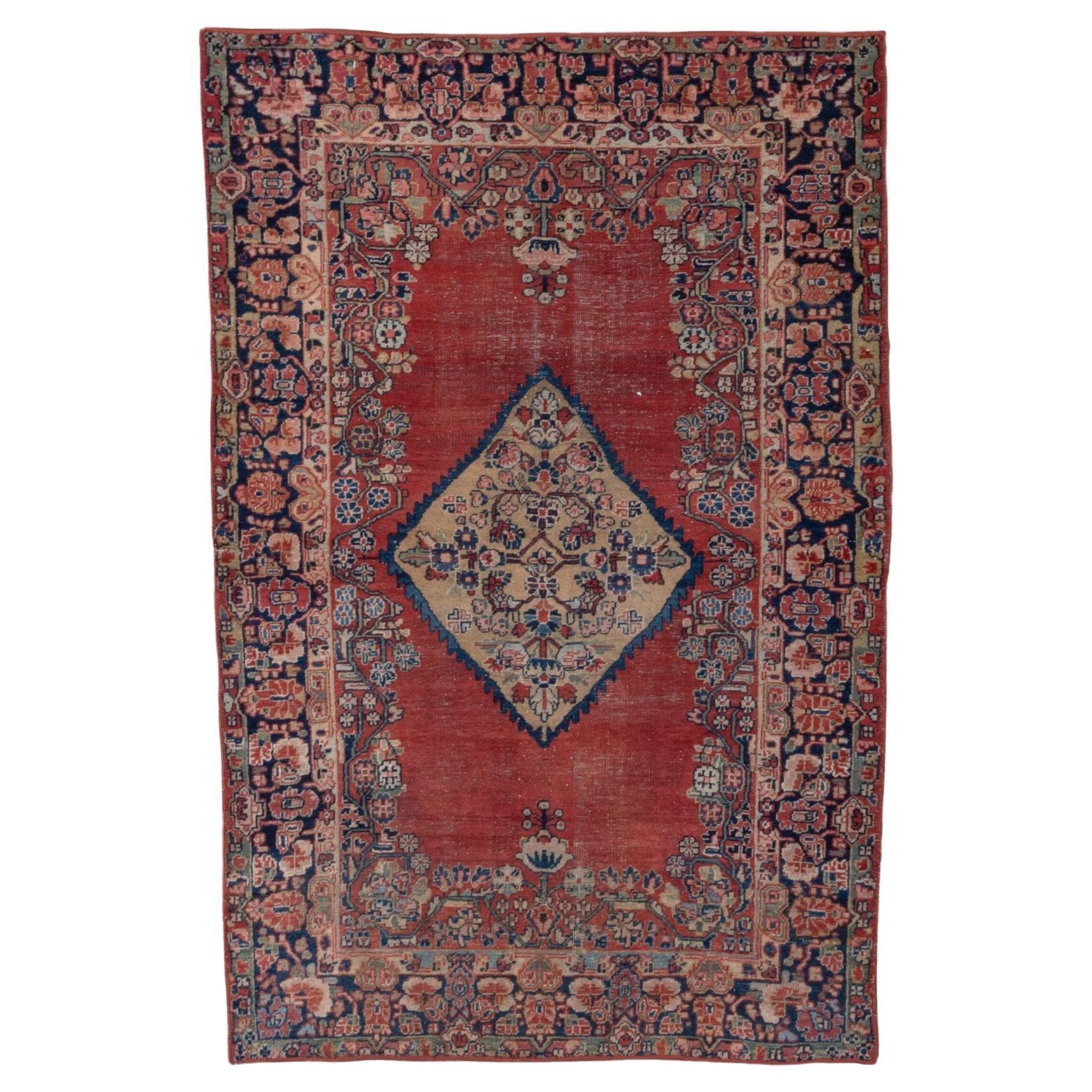 A Sarouk Rug circa 1940.