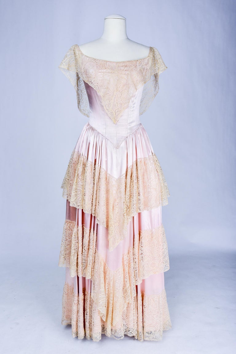 The Grand Budapest Satin Dress