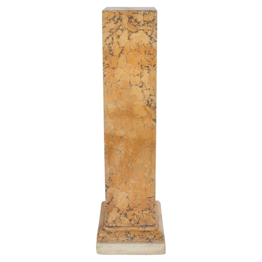 A Scagliola Column from the Family of the Viscounts Kelmsley