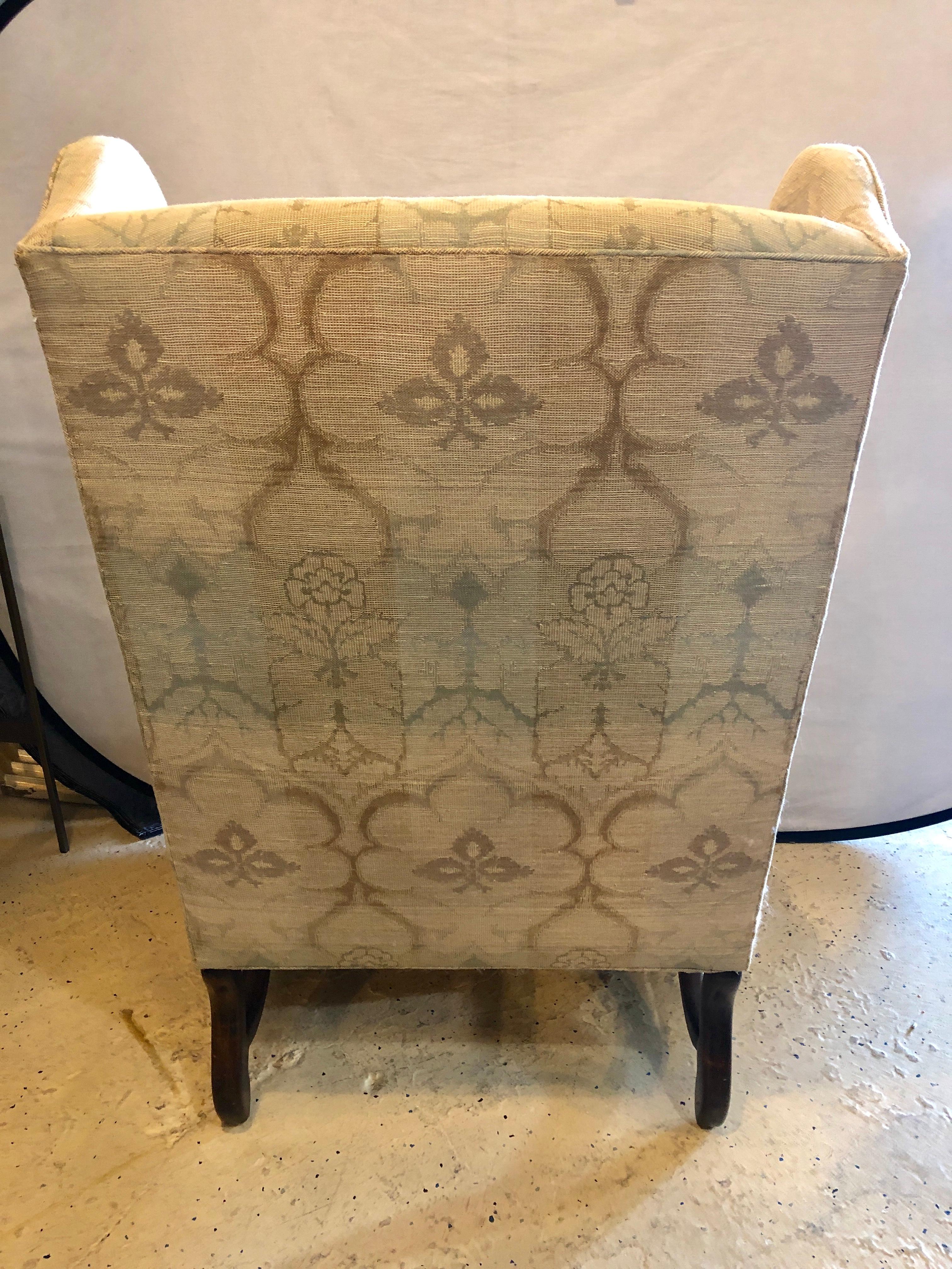 colonial wingback chairs