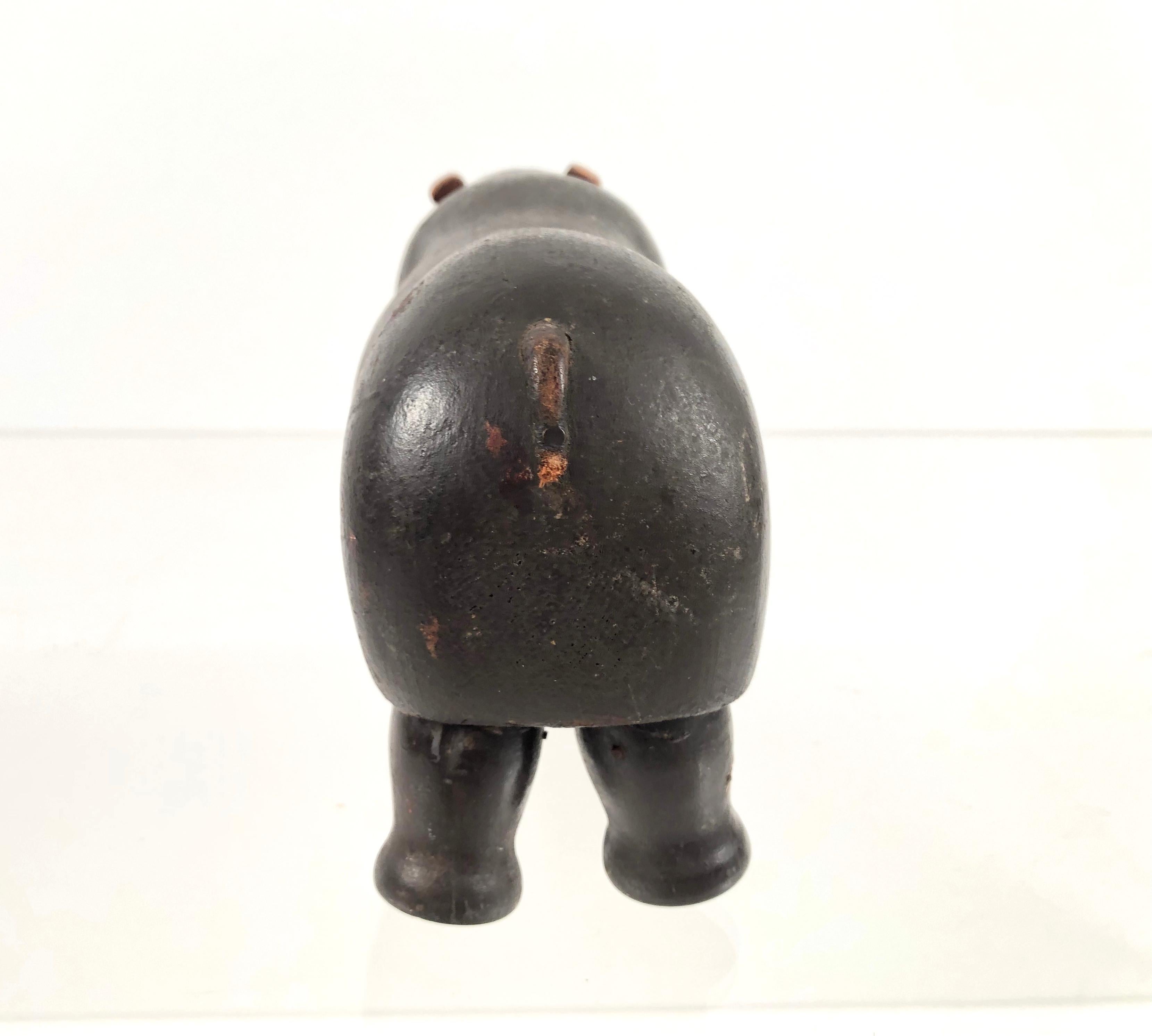 Schoenhut Toy Hippopotamus 3