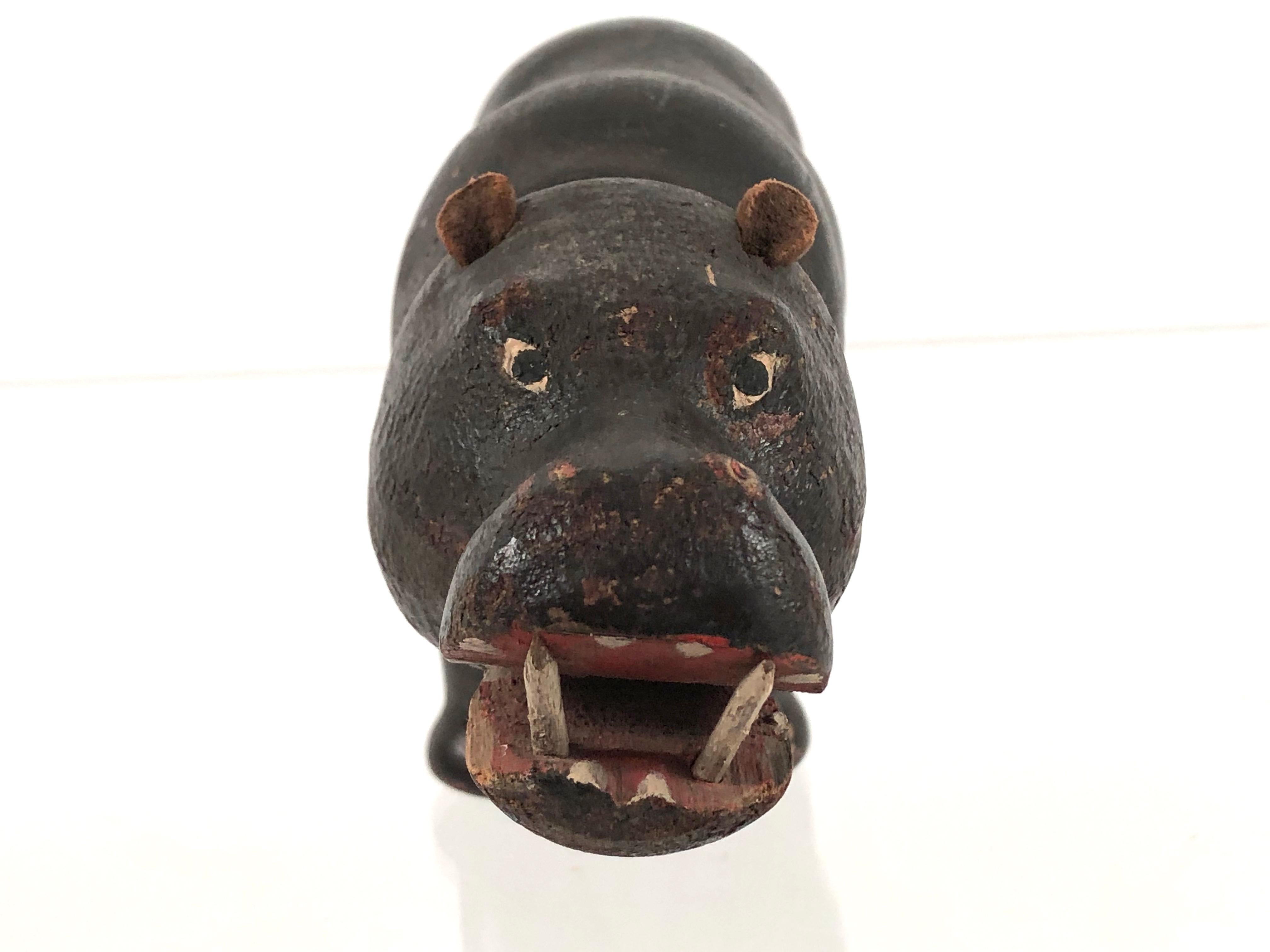 American Schoenhut Toy Hippopotamus