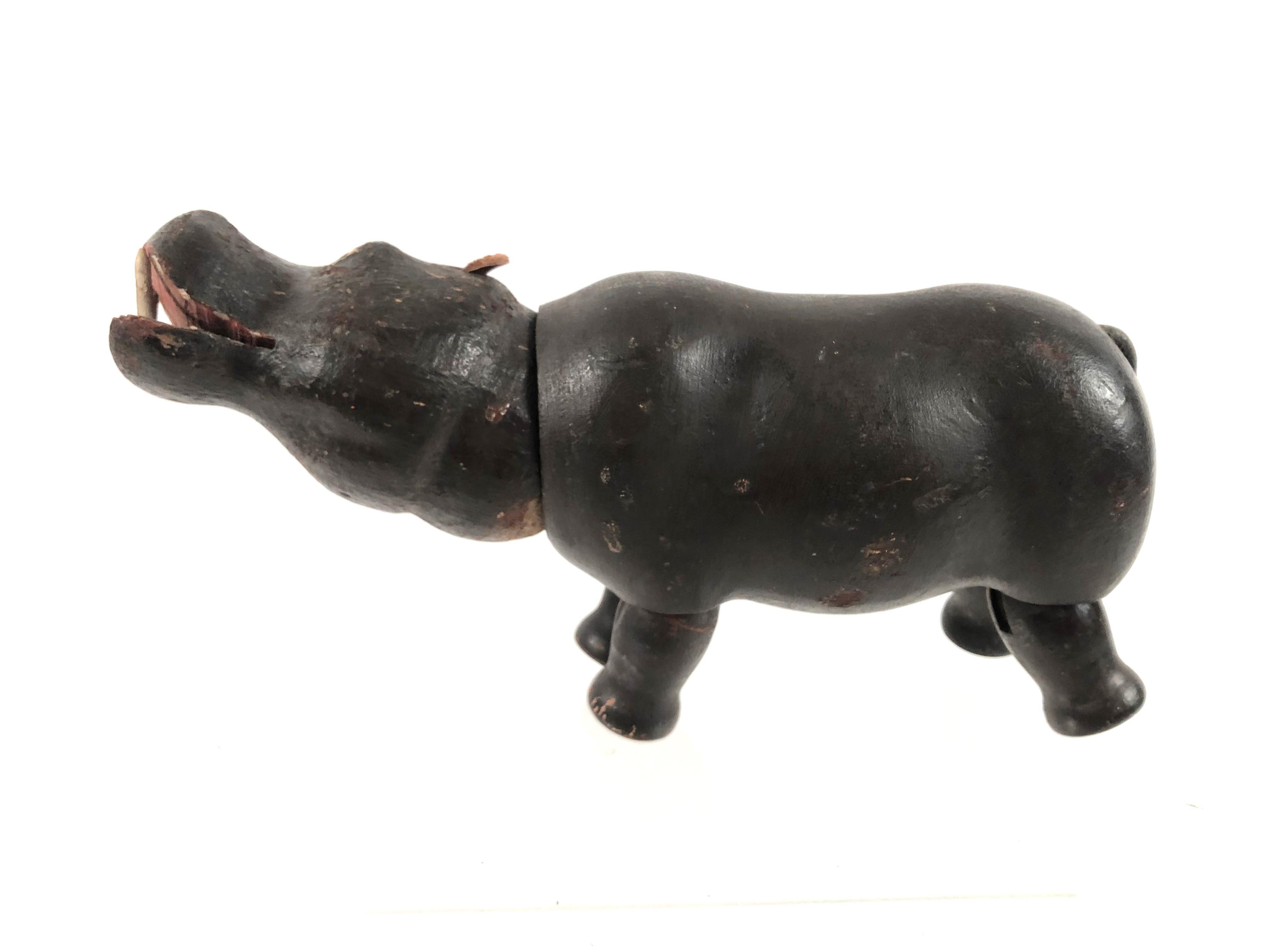 Schoenhut Toy Hippopotamus 2