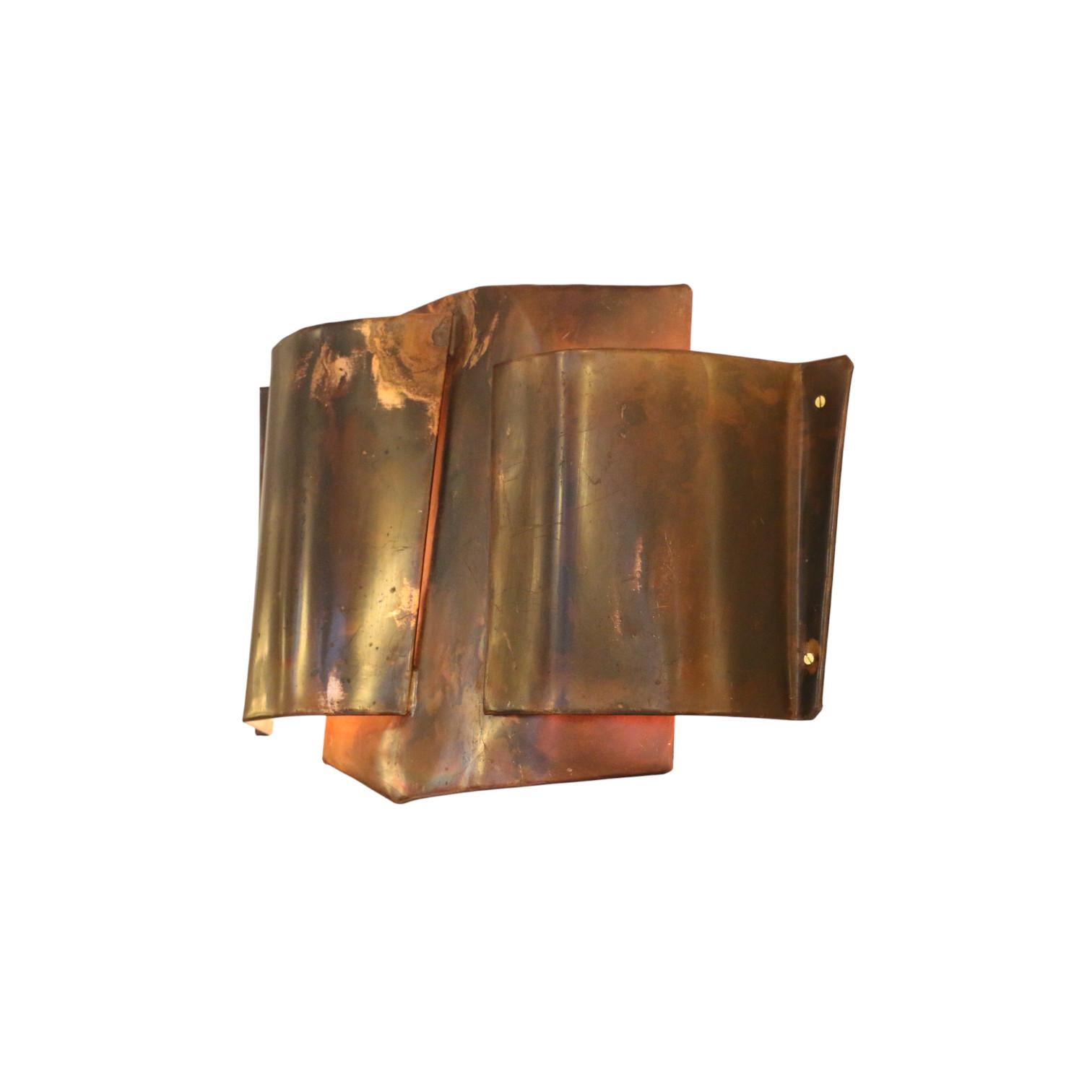 A sconce from Fortuné Evangelisti, France 60s. in vendita 6