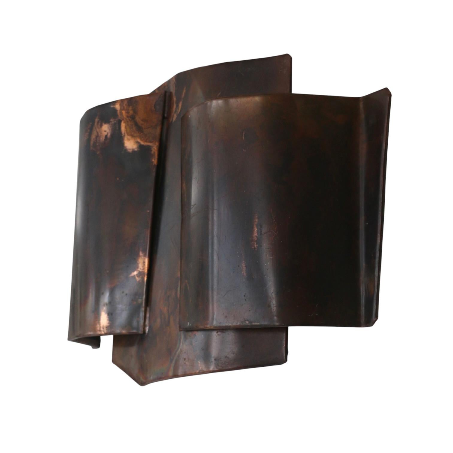 A sconce from Fortuné Evangelisti, France 60s. In condizioni buone in vendita a VILLERS-SUR-MER, FR