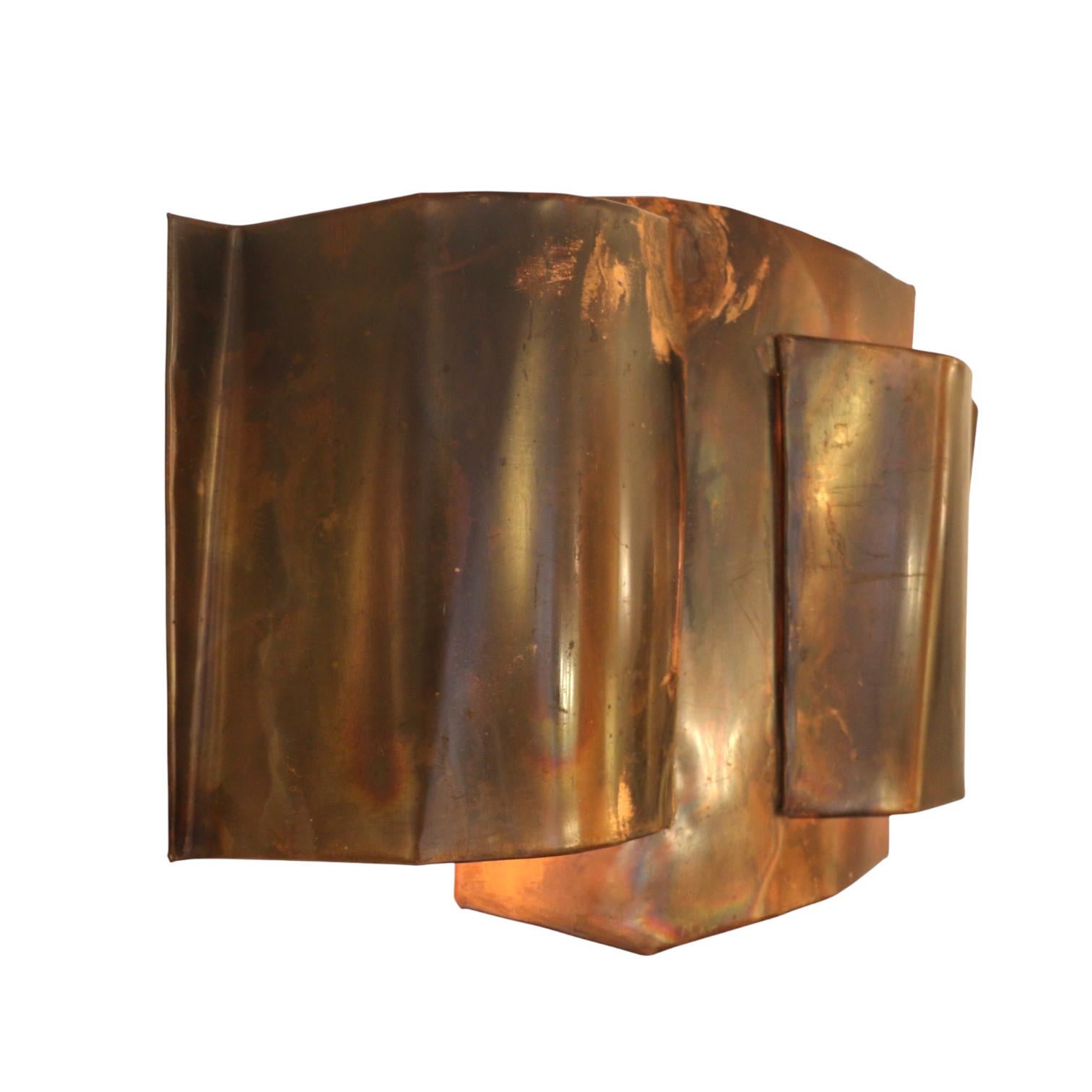 A sconce from Fortuné Evangelisti, France 60s. in vendita 2