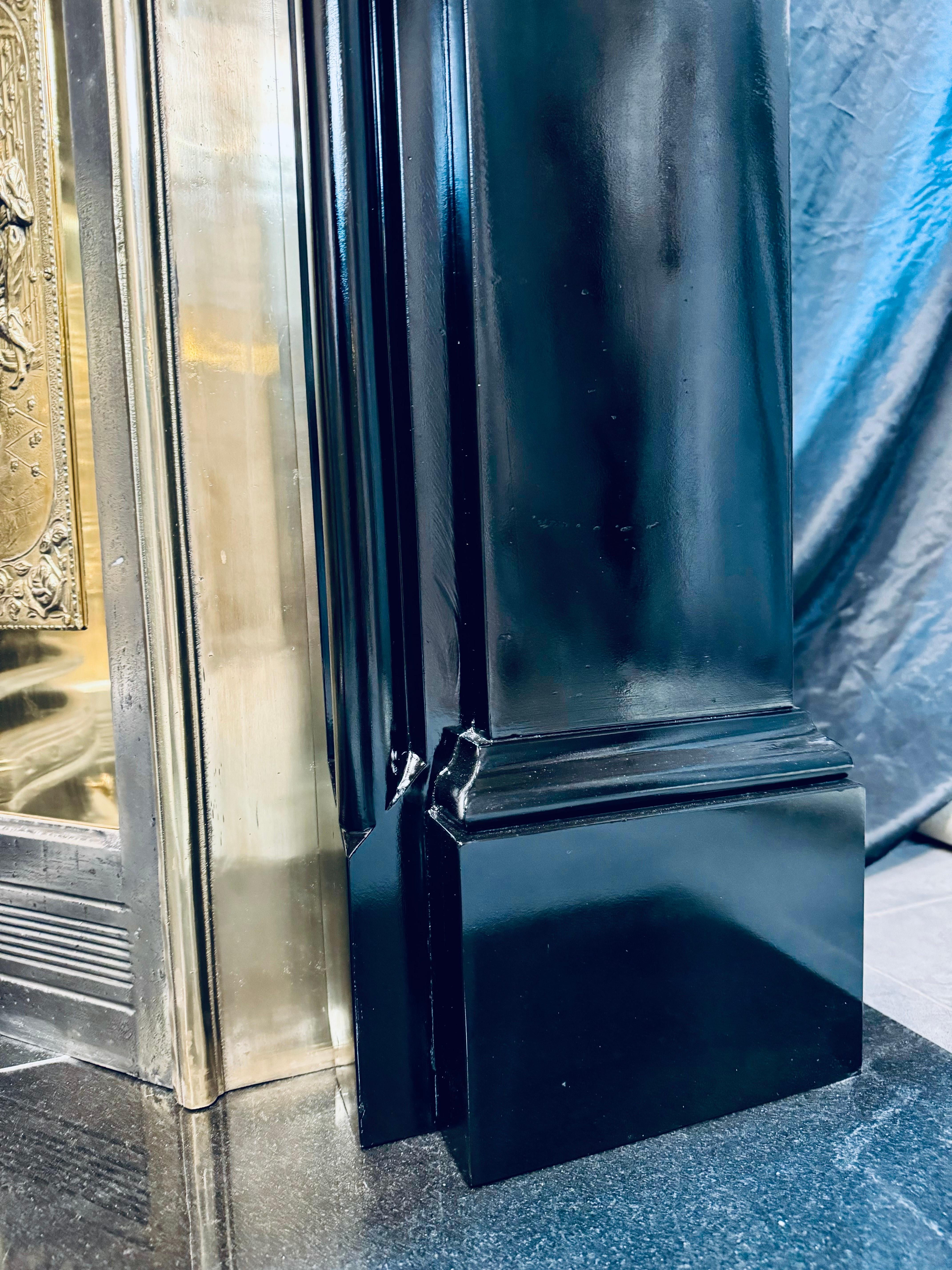 Late 19th Century A Scottish 19th Century Victorian Ballachulish Slate Fireplace Surround. For Sale