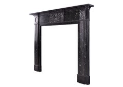 Scottish Regency Fireplace in Black Kilkenny Marble