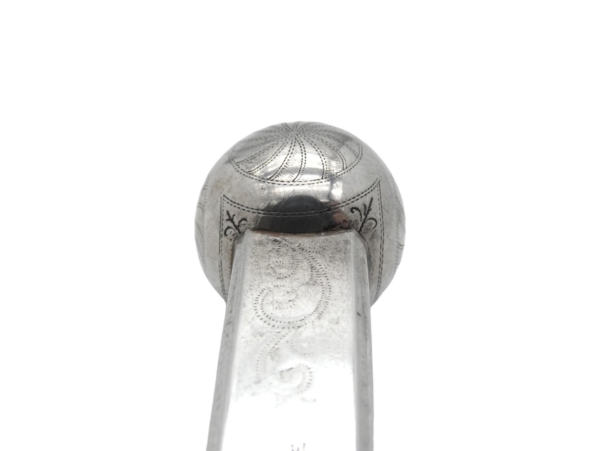 Torah Pointer aus schottischem Silber, Glasgow, spätes 19. Jahrhundert im Zustand „Gut“ im Angebot in New York, NY