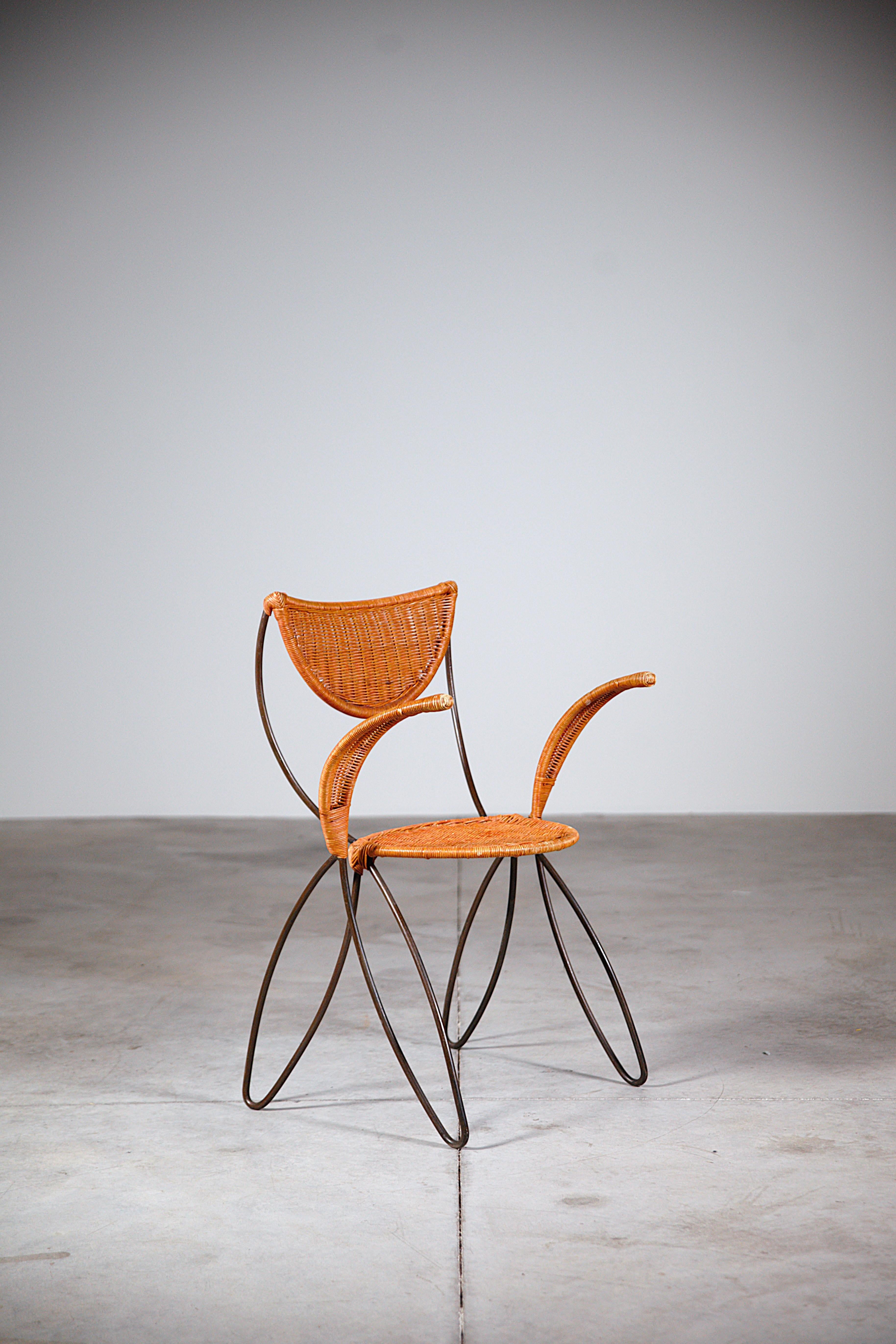 A Sculptural Armchair by François Liguori Sète France 1990s 1