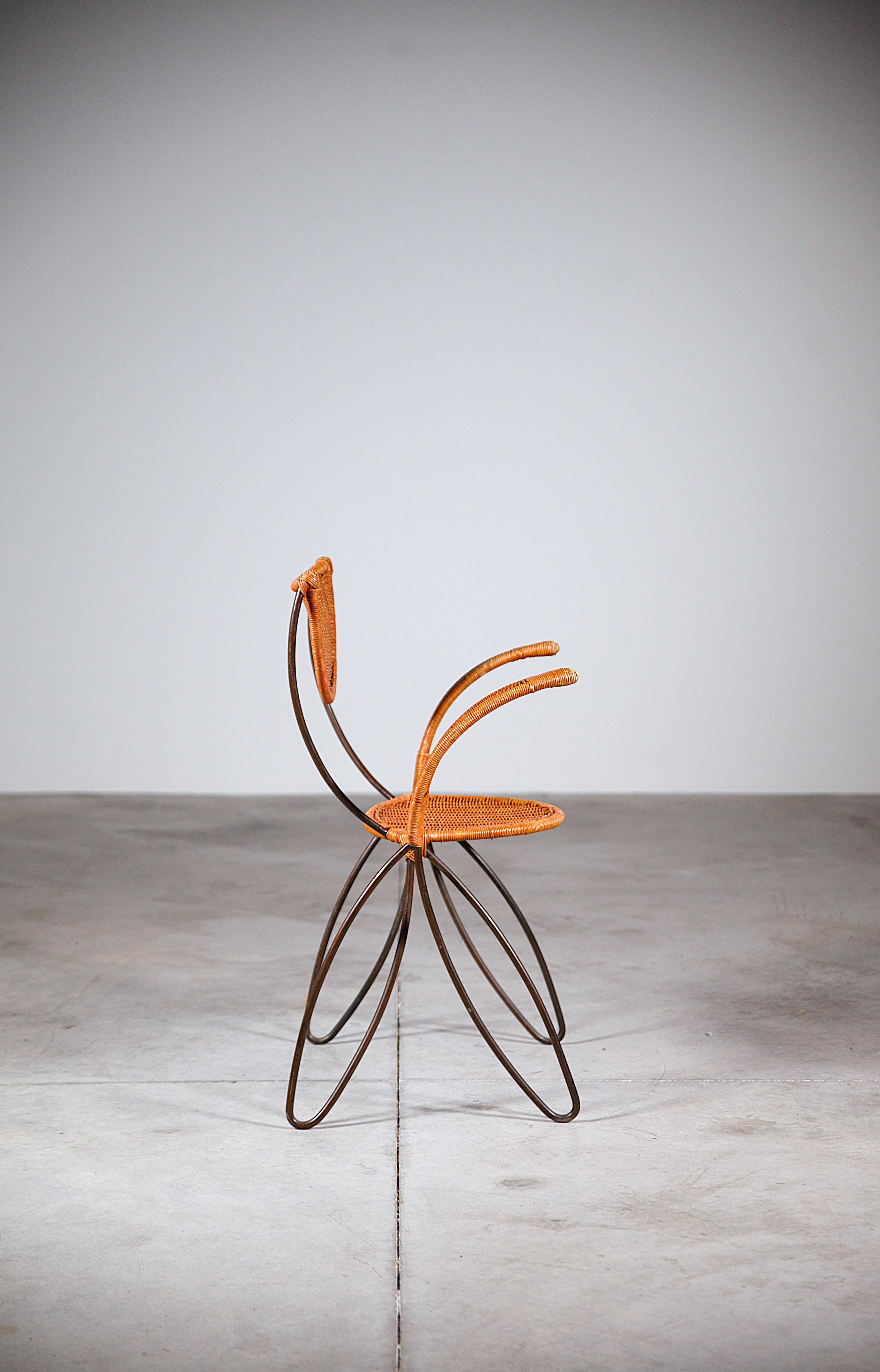 A Sculptural Armchair by François Liguori Sète France 1990s 2