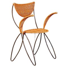 A Sculptural Armchair by François Liguori Sète France 1990s