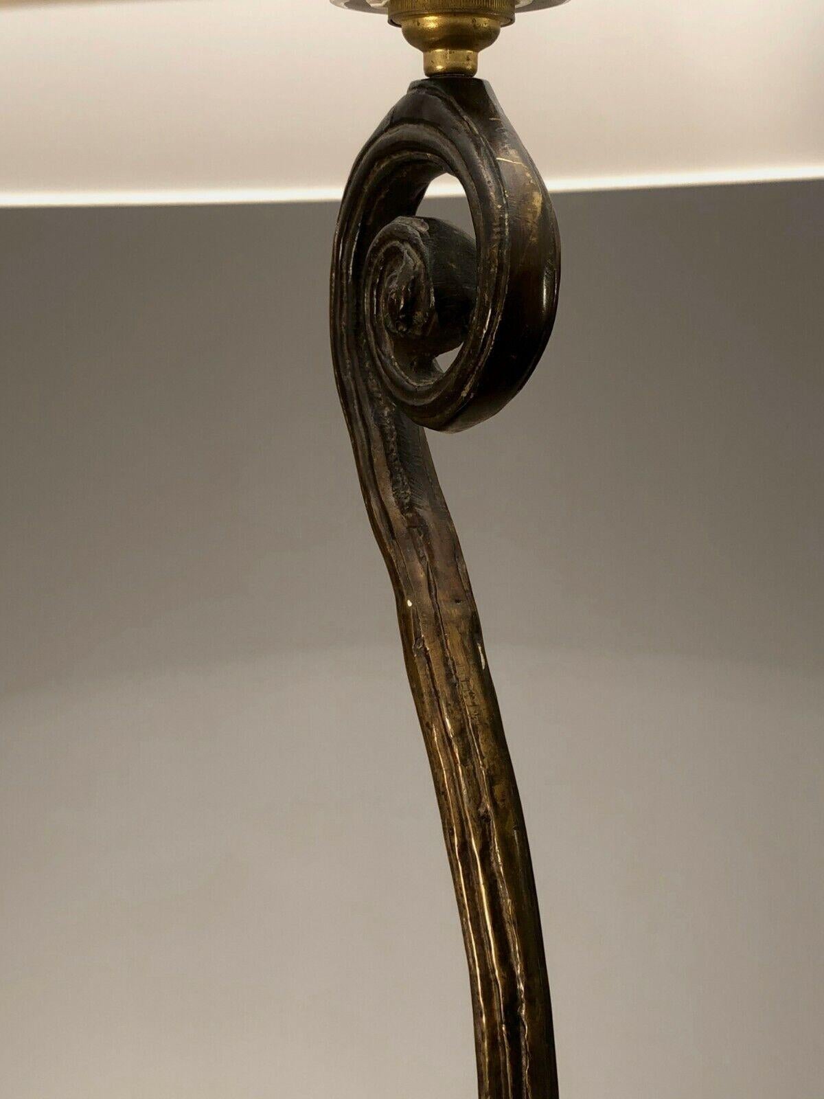 Late 20th Century A SHABBY-CHIC BAROQUE NEO-CLASSICAL Sculptural Bronze TABLE LAMP, France 1980.