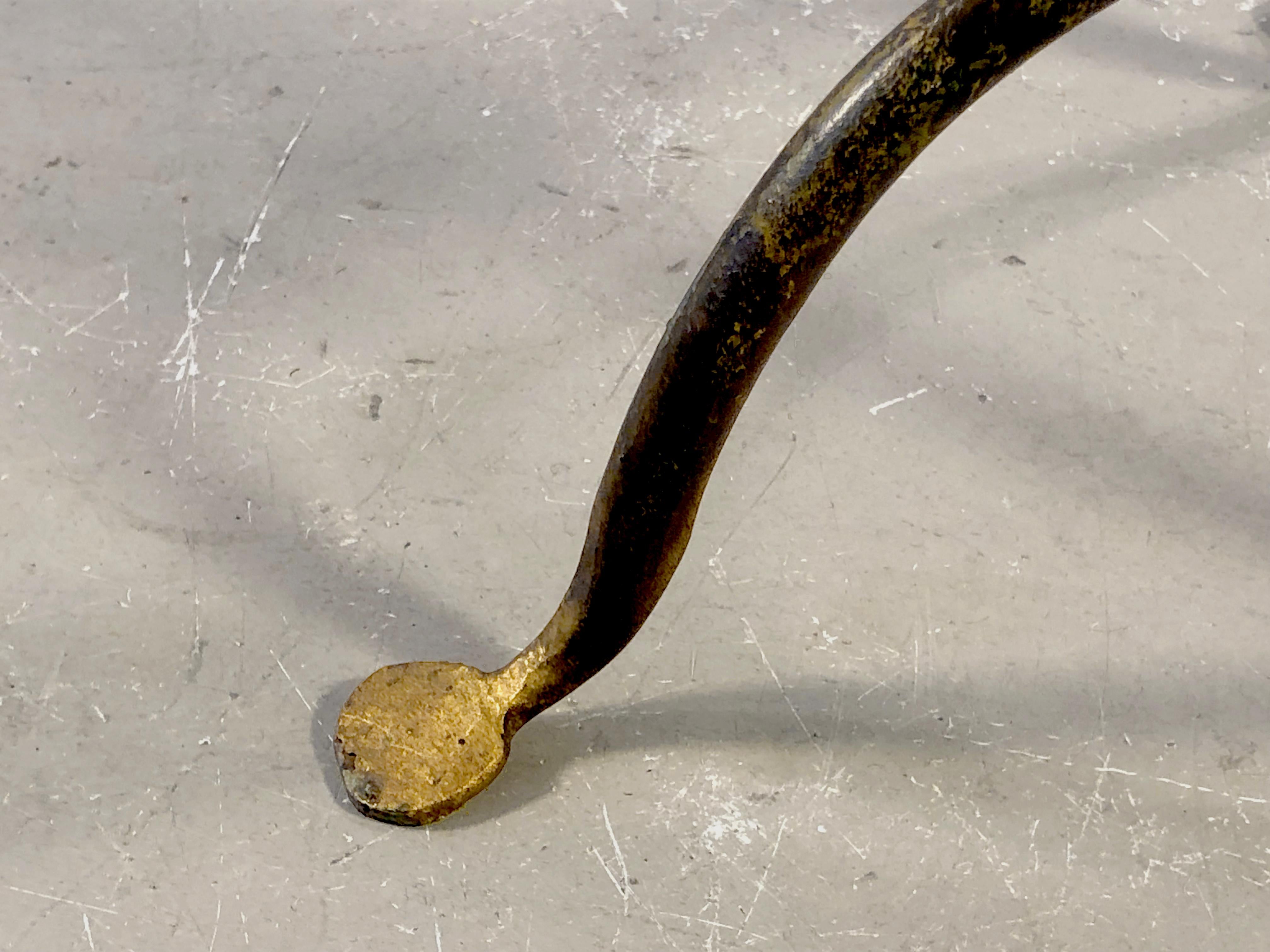 Pièce d'artiste unique du BRUTALIST CANDELABRA CANDLE HOLDER, France 1990 en vente 8