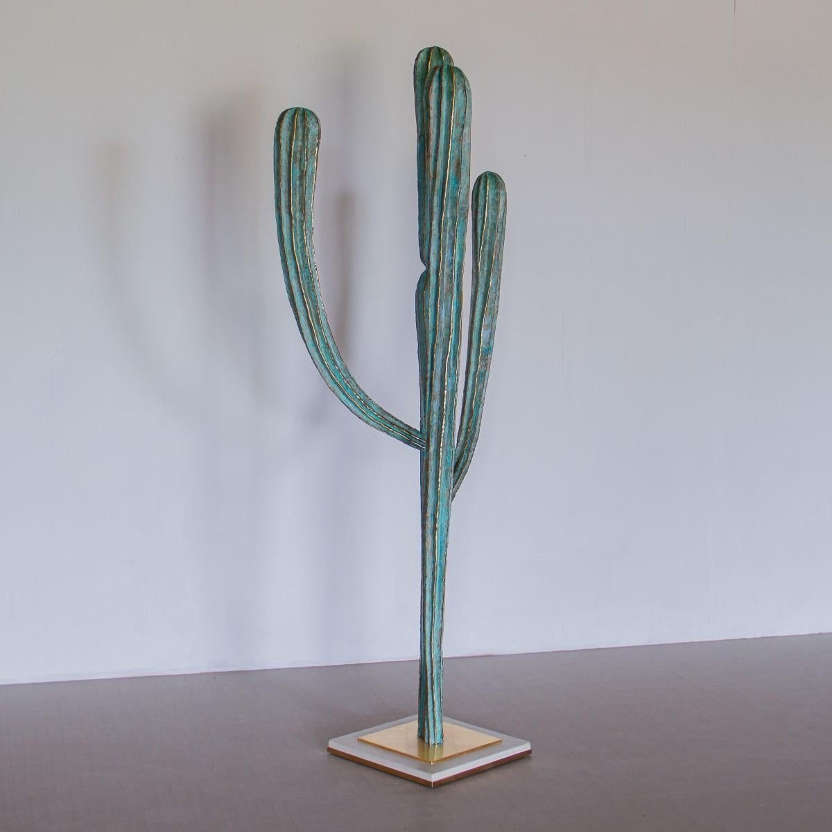 Sculptural Cactus by Alain Chervet, 1987 Titled 'Tikal' 2